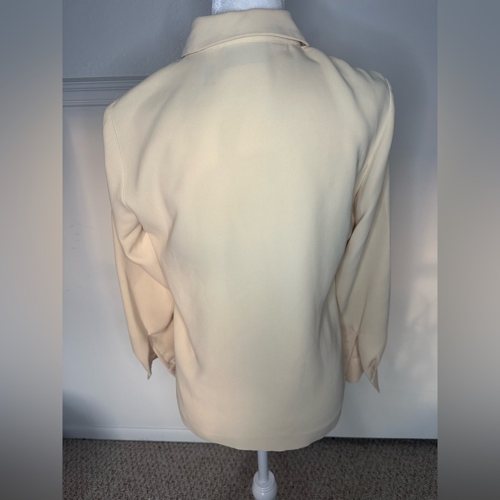 Liz Claiborne longsleeve Blouse size 4 - Picture 4 of 8